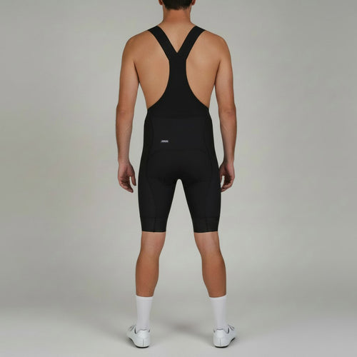 Culotte Ciclismo Hombre con Tirantes ORIZN - Negro